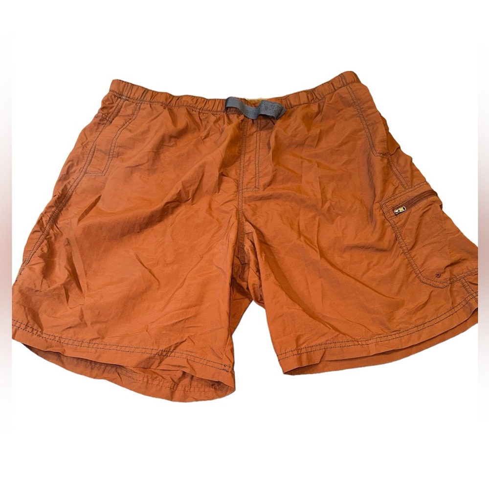 Columbia Men's Omni Shade Brown fishing hiking Swim Shorts Sz 2X cargo style